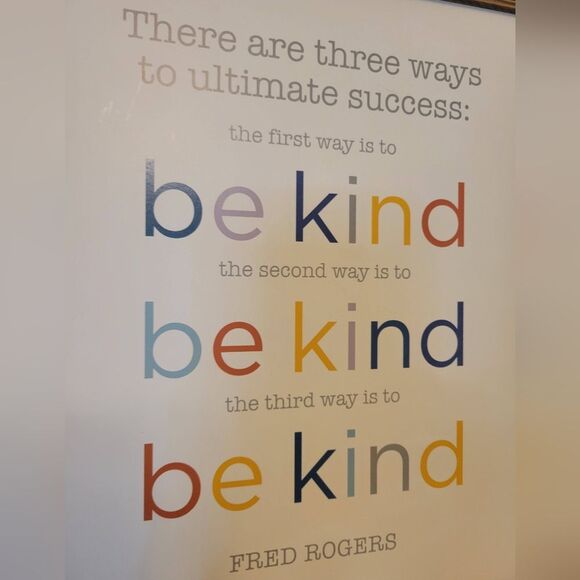 Fred Rogers "Be Kind" Art Print - Multicolor Mister Rogers - Picture 2 of 8